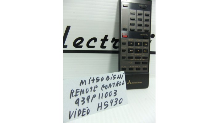 Mitsubishi HS430 remote control .